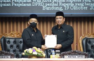 DPRD Kota Bandung Gelar Rapat Paripurna Sampaikan Sejumlah Penjelasan Raperda