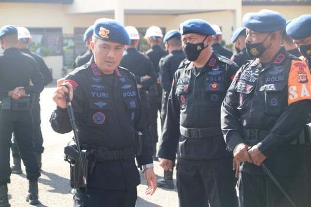 Pimpin Apel Siaga Bencana, Ini Pesan Dansat Brimob Polda Jabar