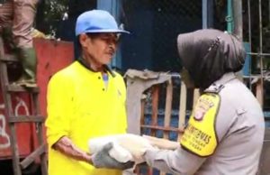 Polwan Tak Kenal Lelah Mengabdi Untuk Masyarakat