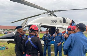 Polri Sisir Lokasi Desa Diduga Terisolir Pakai Helikopter dan Drone
