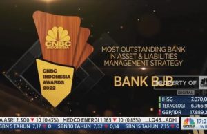 bank bjb Dinobatkan Sebagai Pengelolaan Aset dan Liabilitas Terbaik di Ajang CNBC Indonesia Awards 2022