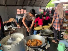 Polri Tetap Jaga Kebutuhan Gizi dan Kualitas Makanan Bagi Korban Gempa Cianjur di Dapur Umum