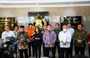 Rapat Lintas Sektoral Nataru, Kapolri Pastikan Wujudkan Rasa Aman Bagi Warga