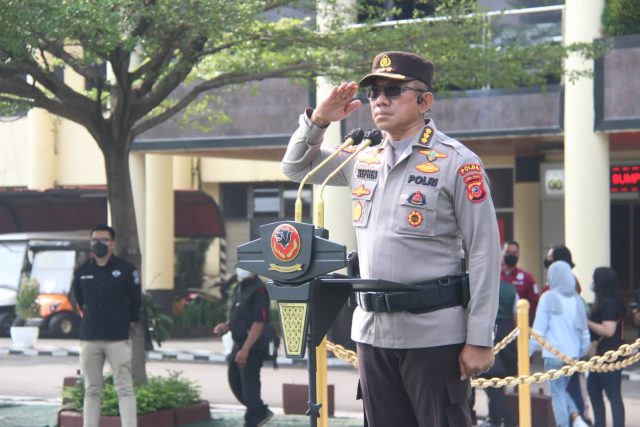 Polda Jabar Gelar Apel Pergeseran Pasukan Jelang Natal 2022 dan Tahun Baru 2023