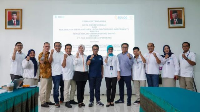 Pos Indonesia MoU dengan BULOG Melalui Sinergi Bisnis Sahabat RPK
