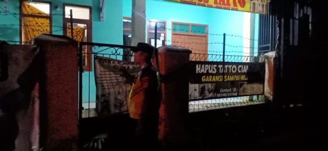 Demi Kenyamanan dan Keamanan, Polisi Gelar Patroli Malam Kontrol Rumah Kosong Para Korban Gempa Cianjur
