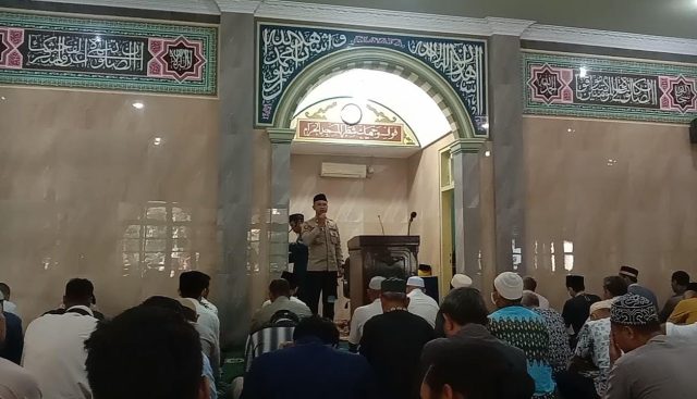 Jumat Curhat, Polisi Himbau Warga Agar Masjid Tidak untuk Kampanye