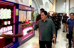 Menteri BUMN Erick Thohir Kunjungi Pos Bloc Medan