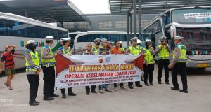 Dit Lantas Polda Jabar Berikan Sosialisasi Ops Keselamatan Lodaya Tahun 2023 di Beberapa Tempat Kota Bandung