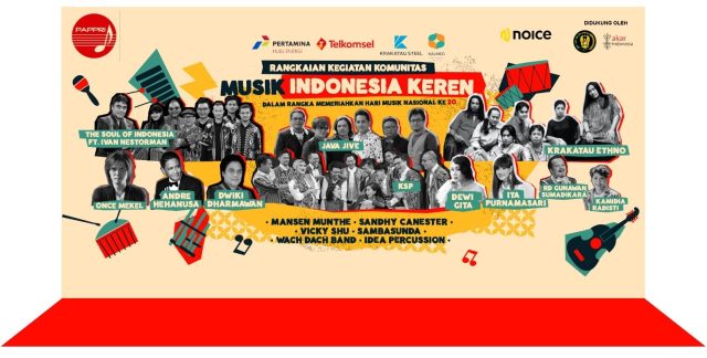 DPD PAPPRI Jawa Barat Antusias Sambut Konser Hari Musik Nasional ke-20