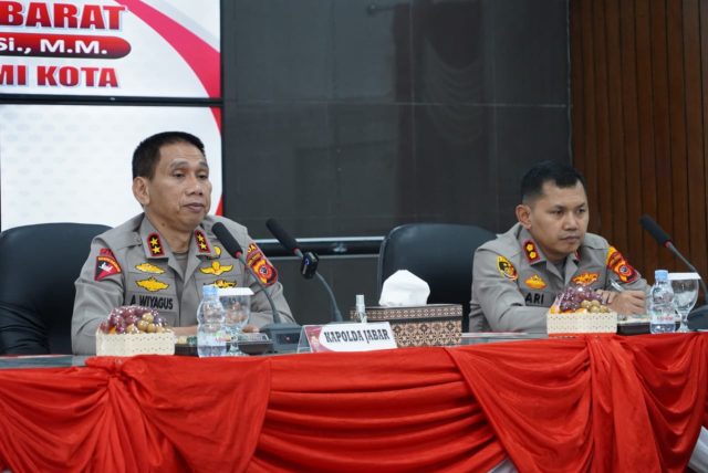 Kapolda Jabar Laksanakan Kunjungan Kerja di Polres Sukabumi