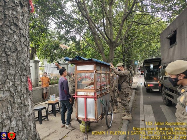 19 PKL Jalani Sidang Tipiring, Satpol PP Kota Bandung: Agar Ada Efek Jera