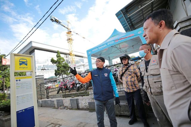 Penurunan Ducting Ruas Jalan Riau-Banda Lebih Cepat dari Target