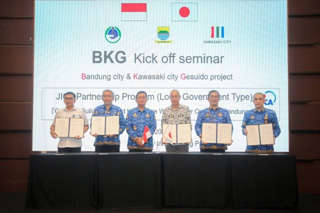 Tingkatkan SDM Pengolahan Air Limbah, Kota Bandung dan Kawasaki Sepakat Kerja Sama