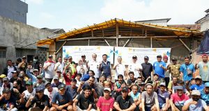Tedy Rusmawan Tinjau Program Padat Karya yang Digelar Disnaker Kota Bandung