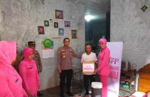 Anjangsana Kapolres Kepada Korban TPPO di Desa Paniis, Kuningan