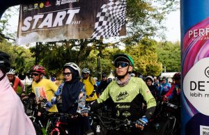 Ratusan Pesepeda Ramaikan Fun Bike Budaya Gerakan Bersepeda Series IV