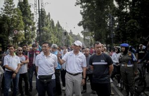 Warga Antusias CFD Kota Bandung Kembali Digelar