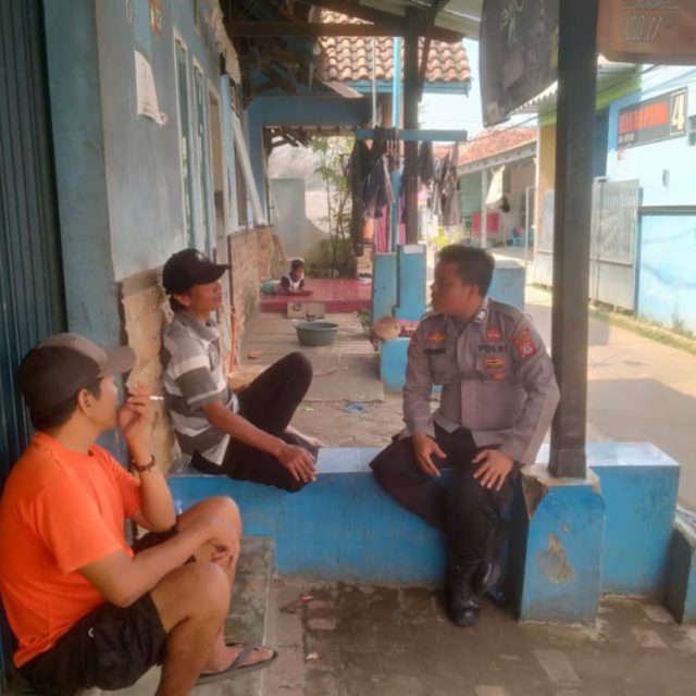 Demi Terciptanya Harkamtibmas, Polisi Blusukan di Desa Binaan