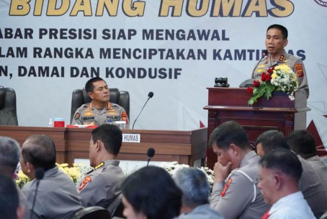 Kapolda Jabar Minta Bidang Humas Terus Tingkatkan Kolabirasi dengan Media