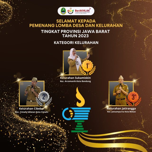 Lomba Desa dan Kelurahan Tingkat Jabar, Kelurahan Sukamiskin Jadi Juara Pertama!