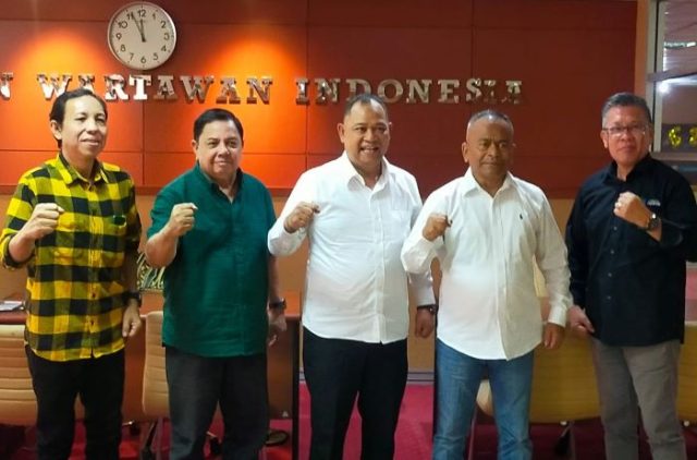 Anggota Bawaslu RI Totok Hariyono Berkunjung ke PWI Pusat, Berbagi Kisah Saat Jadi Wartawan