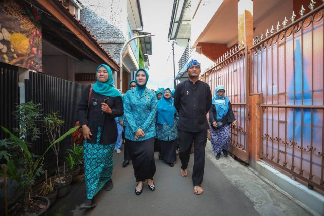 Penanganan Stunting dan ODF, Atalia Praratya Apresiasi Kelurahan Antapani Kulon