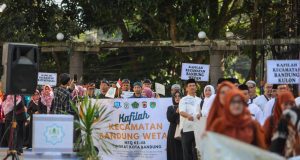 Wakili Tiap Kecamatan, Para Kafilah Bersaing jadi yang Terbaik di Ajang MTQ ke-48 Tingkat Kota Bandung