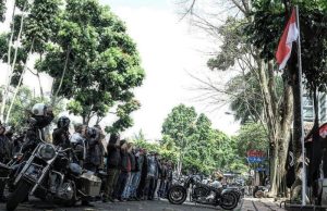 Bikers Brotherhood 1% MC Jelajahi Jawa Barat Dalam Rangka Meriahkan HUT RI ke-78