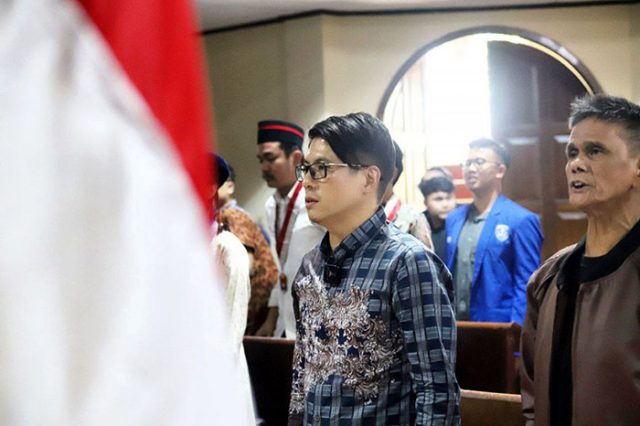 Sekretaris Komisi A DPRD Hadiri Pelantikan GMKI Cabang Bandung