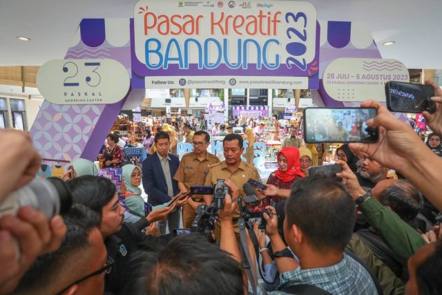 Luar Biasa! Pasar Kreatif Bandung 2023 Tembus Omzet Rp6,7 Miliar
