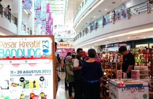Ketua DPRD Kota Bandung Monitoring Kegiatan Pasar Kreatif Bandung 2023