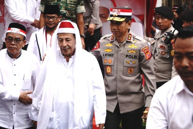 Apel Kebangsaan dan Kirab Merah Putih dalam Rangka Hari Bhayangkara Ke-77