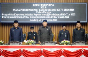 DPRD Setujui Raperda Perubahan Kota Bandung 2023