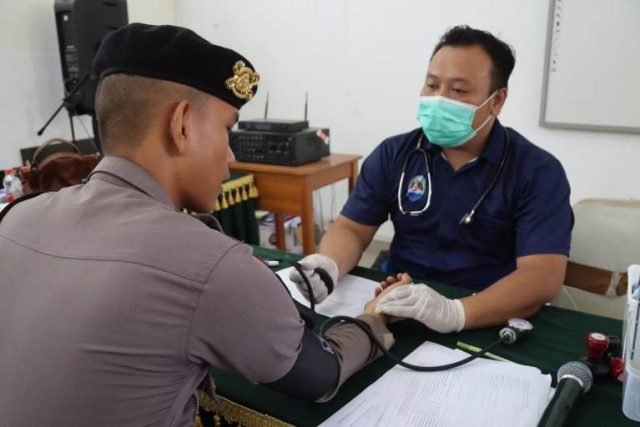 Kumpulkan Sampai 2131 Labu Darah, Kontribusi Polisi dalam Palabuhanratu Donor Darah