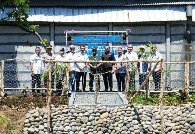 Ketua dan Anggota Komisi C Hadiri Peresmian Kolam Retensi Dian Permai