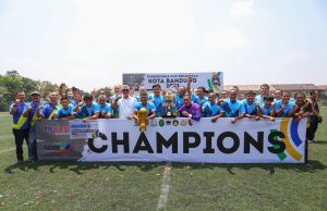 Gol Tunggal Mantan Persib Bawa Pemkot Bandung Juara Forkopimda Cup 2023