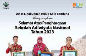 Lima SDN di Kota Bandung Raih Penghargaan Adiwiyata Nasional