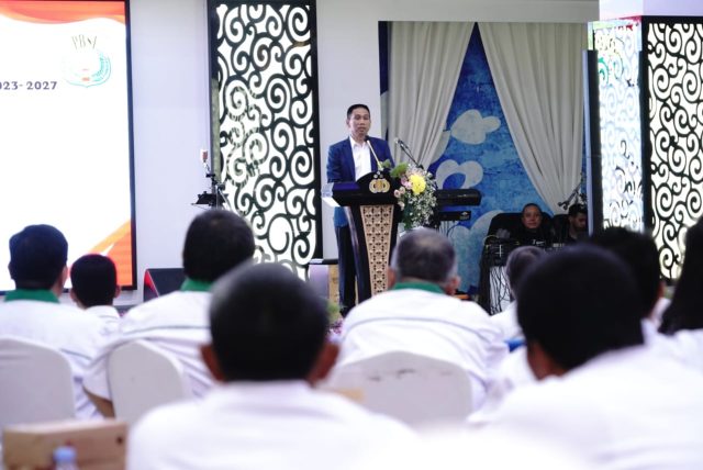 Kapolda Jabar Pimpin Pelantikan dan Pengukuhan Pengurus Kabupaten / Kota Persatuan Bulutangkis Seluruh Indonesia (PBSI) Jawa Barat