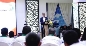 Kapolda Jabar Pimpin Pelantikan dan Pengukuhan Pengurus Kabupaten / Kota Persatuan Bulutangkis Seluruh Indonesia (PBSI) Jawa Barat