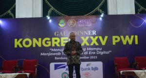 Ribuan Wartawan Hadiri Kongres XXV PWI di Bandung