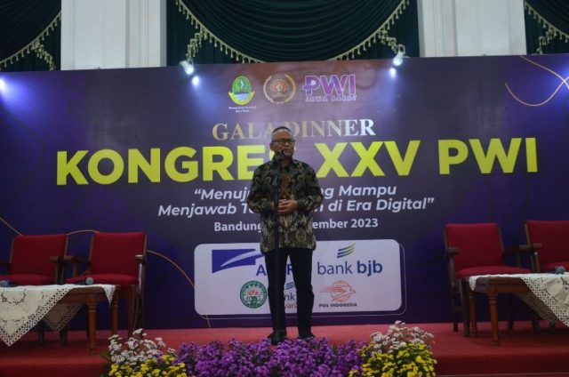 Ribuan Wartawan Hadiri Kongres XXV PWI di Bandung