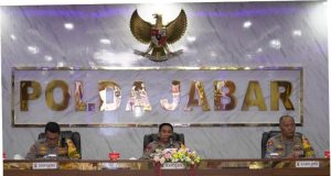 Kapolda Jabar Hadiri Kegiatan Taklimat Akhir Audit Kinerja Itwasda Polda Jabar Tahap II TA. 2023