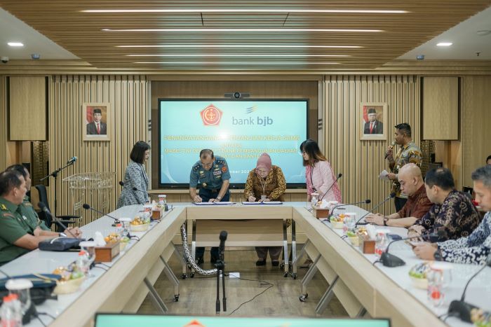 bank bjb - Mabes TNI Perkuat Sinergi, dengan Perpanjang PKS Layanan Perbankan (1)