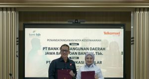 bank bjb dan Telkomsel Tingkatkan Sinergi dan Kolaborasi (1)