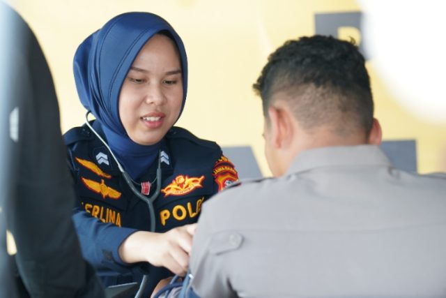 Bid Dokkes Polda Jabar Berikan Pelayanan Medis pada Kegiatan Piala Dunia U 17