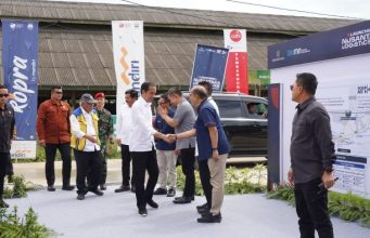 Dihadiri Jokowi, PosIND - Bina Karya Luncurkan Nusantara Logistics Hub dan Services di IKN