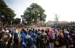 DSDABM Kota Bandung Gelar BUAT KAMU di Alun-alun Ujungberung
