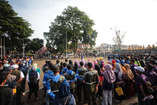 DSDABM Kota Bandung Gelar BUAT KAMU di Alun-alun Ujungberung