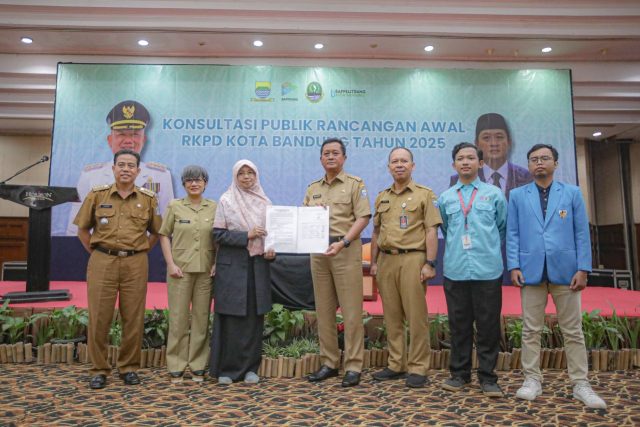 Rancangan Awal RKPD 2025, Pemkot Bandung Fokus Tangani Empat Isu Ini